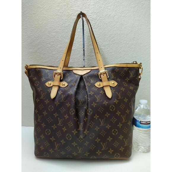 Louis Vuitton Monogram GM Palermo Large Tote Shoulder Bag - Picture 3 of 16